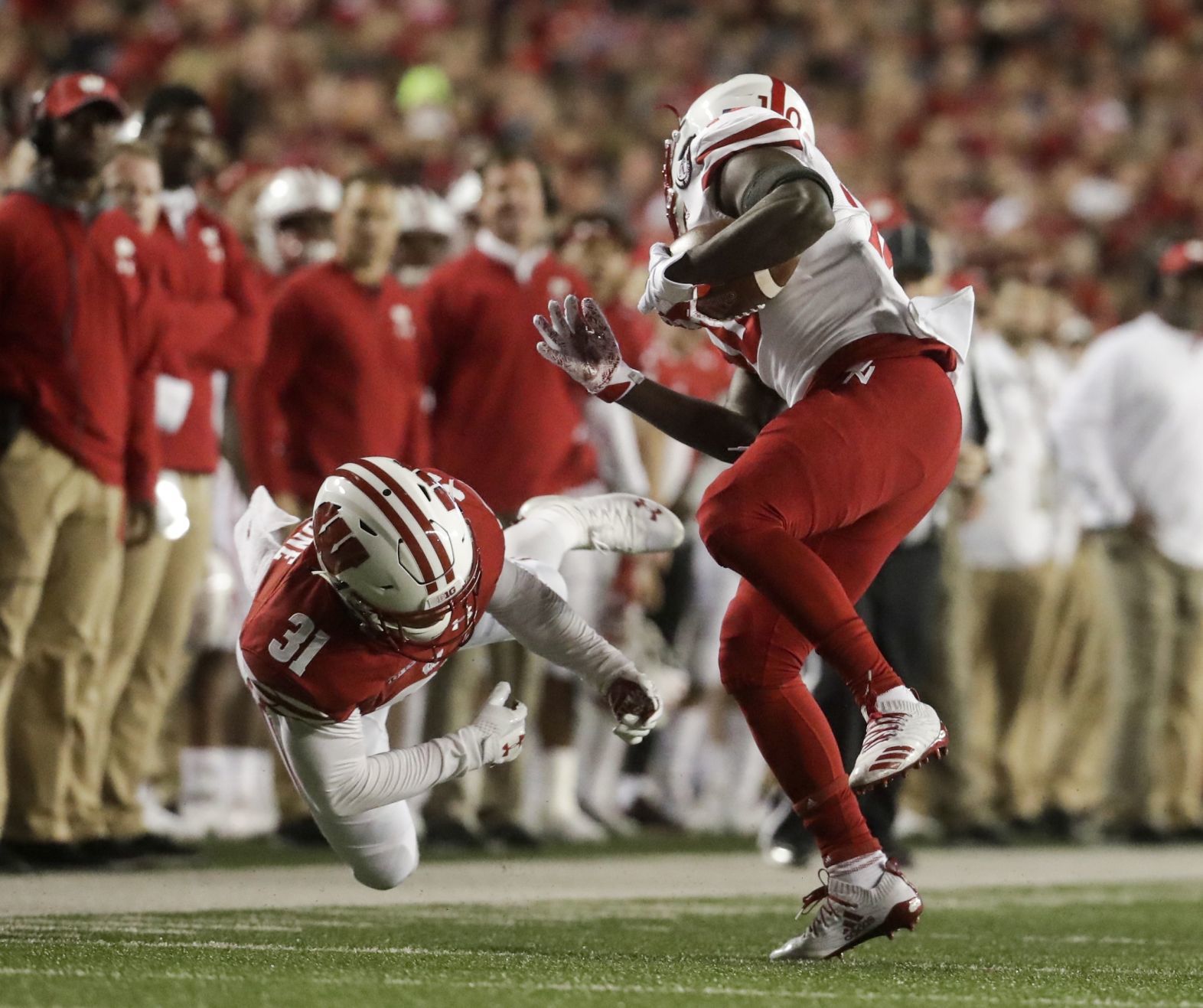 AP Nebraska Wisconsin Football